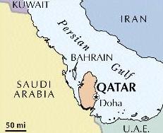 qatar map